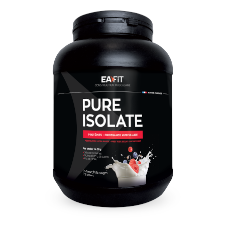 Eafit pure isolate fruits rouges 750g 