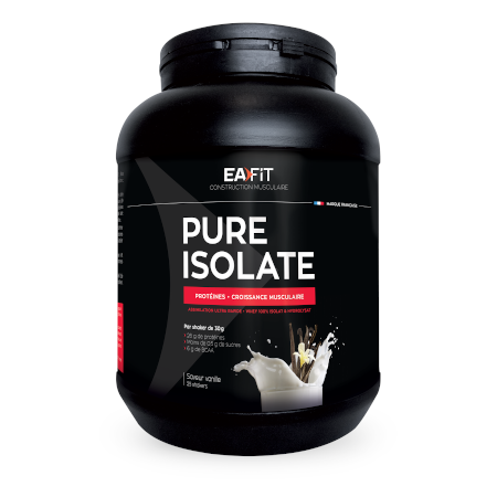 Eafit pure isolate vanille 750g 