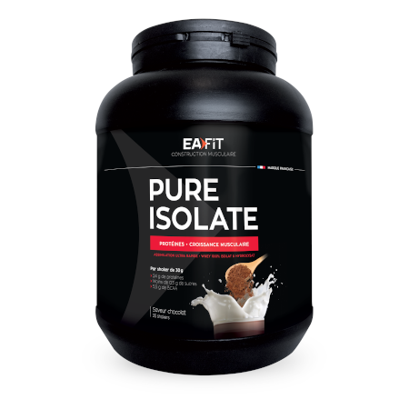 Eafit pure isolate chocolat 750g 