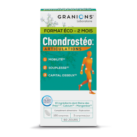 Chondrosteo + articulations format éco, 180 comprimés