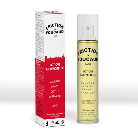 Foucaud friction 65d spray rechargeable, spray de 125 ml