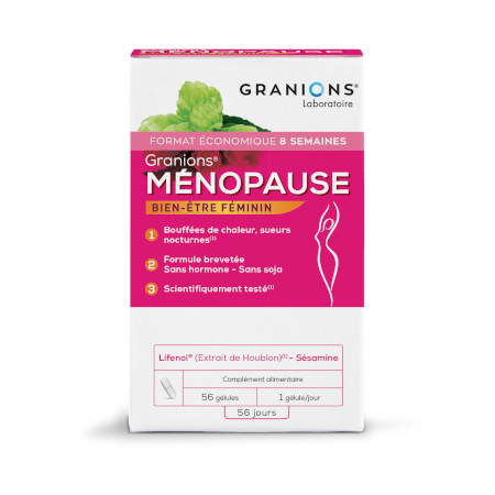 Granions menopause, 56 gélules