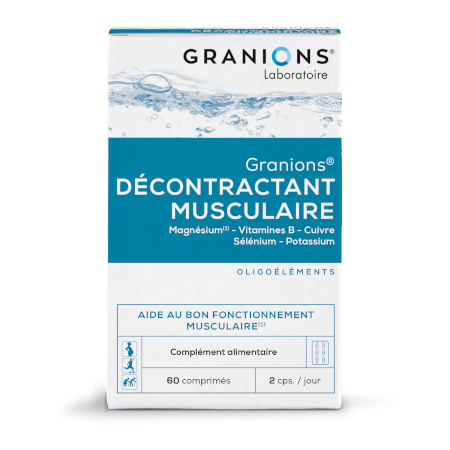 Granions Décontractant musculaire, 60 comprimés