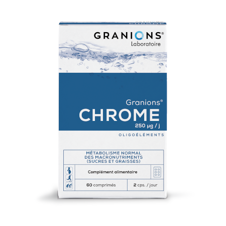GRANIONS CHROME 60 COMPRIMES