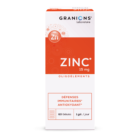 GRANION ZINC 60 GELULES