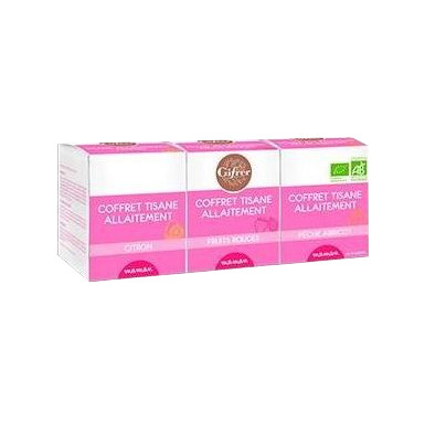 Tisane allaitement bio 3 parfums Gifrer