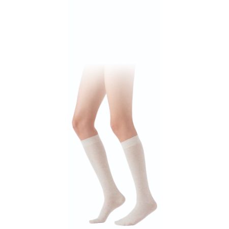 ACTIV CONFORT FRAIS Classe 2 Chaussette Femme SN Ecru