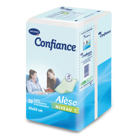 Confiance® Alèse Niveau 1 – 40 x 60 cm