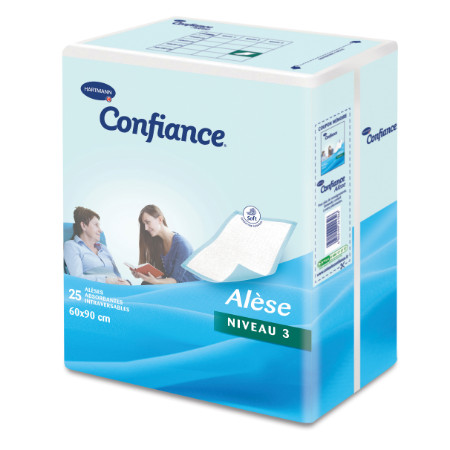 Confiance® Alèse Niveau 3 – 60 x 90 cm