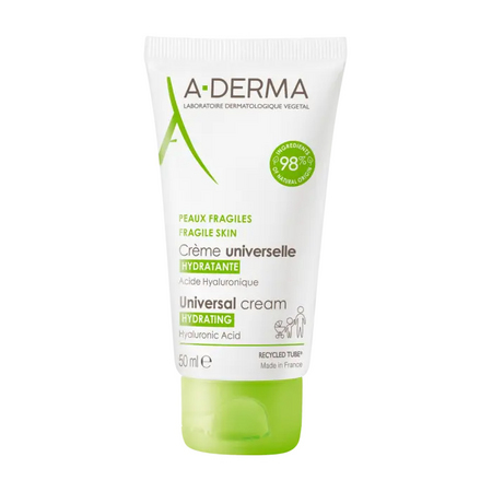 A-Derma Crème Universelle Hydratante, Tube de 50 ml