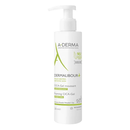 A-Derma Dermalibour+ CICA-Gel Moussant Assainissant, 200 ml