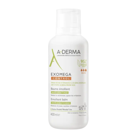 A-Derma Exomega Control Baume émollient, 400ml