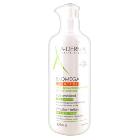 A-derma exomega control lait émollient, 400ml