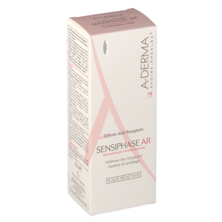 A-derma sensiphase a.r. crème anti rougeurs spf15 40ml