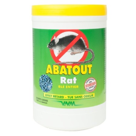 Abatout grains raticide, 400 g