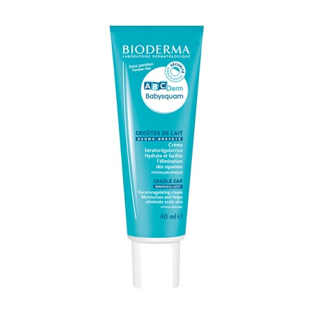 Bioderma Abcderm Babysquam Croûtes de Lait , Tube de 40 ml