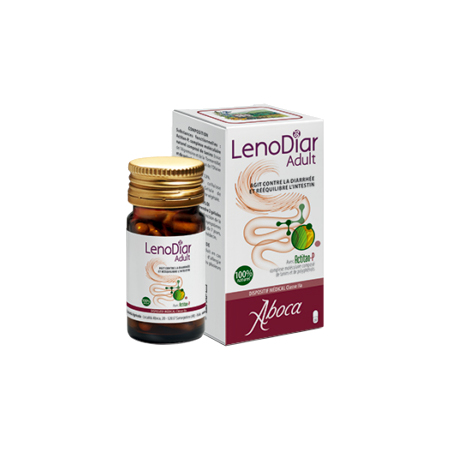 Aboca LenoDiar Adult, 20 Gélules de 500 mg