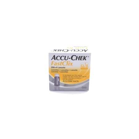 Accu-chek fastclix lancette sterile, x 204