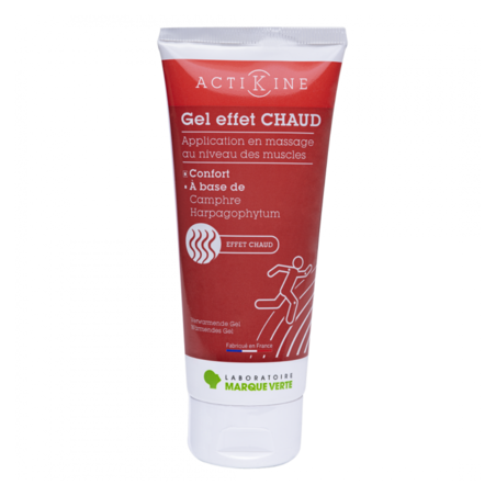 ActiKiné Gel Effet Chaud Muscles, 100ml