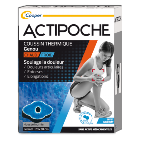 ACTIPOCHE GENOU CHAUD FROID COUSS THERM