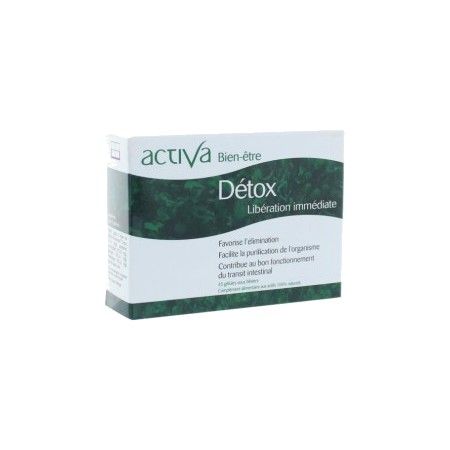 Activa bien etre detox, 45 gélules