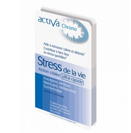 Activa Chrono Stress Vie Action Ciblée, 15 gélules