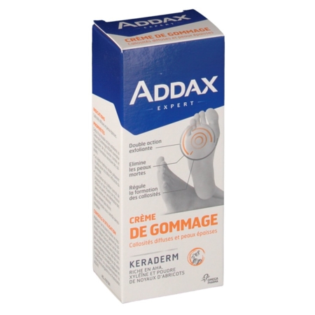 Addax crème de gommage anti-callosités - 50ml