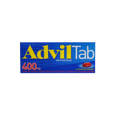 ADVIL 400 mg, 14 comprimés