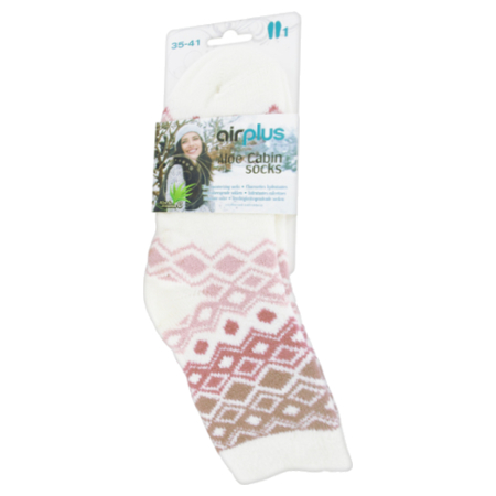 Airplus Aloe Cabin socks diams rose 35/41