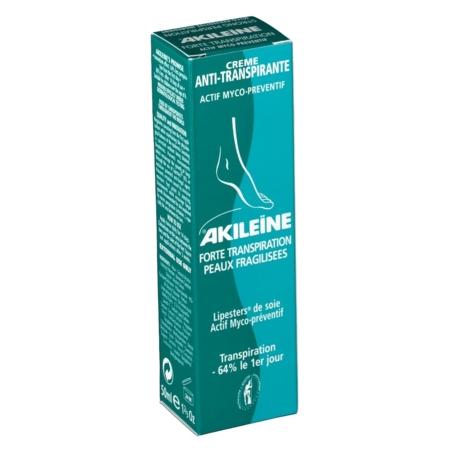 Akileine soins verts cr antitransp act t/50ml