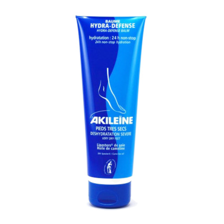 Akileïne Soins Bleus Baume Hydra-Défense Pieds Très Secs, 125 ml