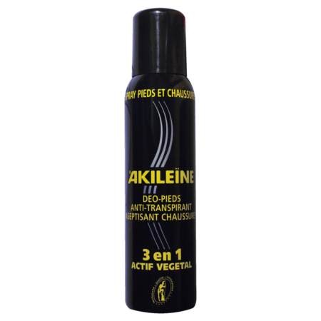 Akileine soins verts sol asept spr noir/150ml