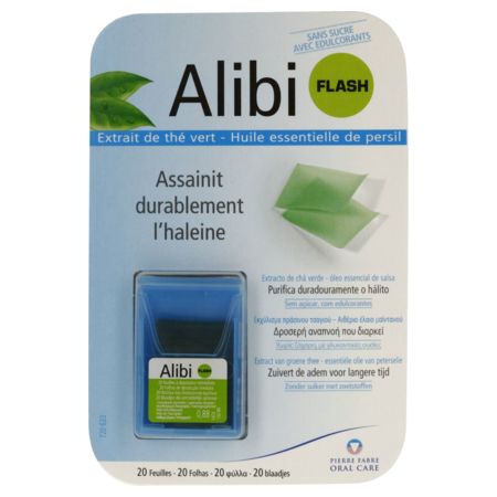 Alibi flash feuille haleine, x 20