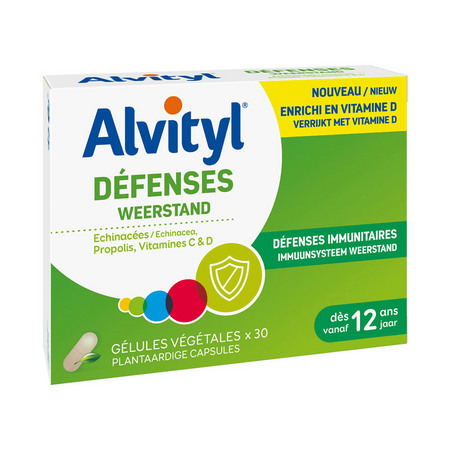 Alvityl Défenses Immunitaires Échinacées, Boite de 30 Comprimés