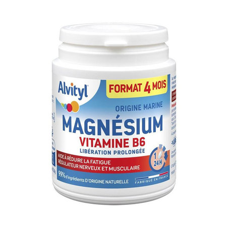 Alvityl Magnésium Vitamine B6, 120 Comprimés