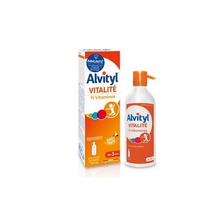 Alvityl Solution multivitamines enfant, 150 ml