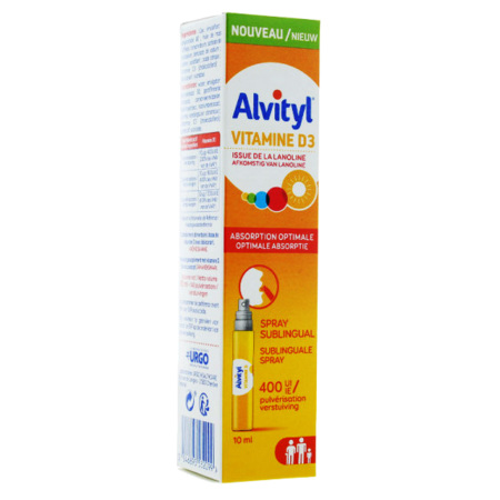 Alvityl Vitamine D3, Spray de 10 ml