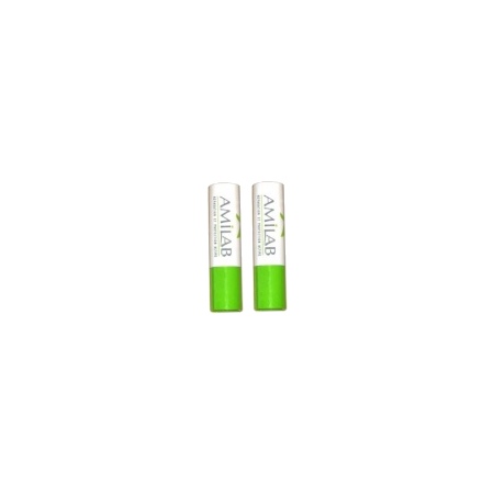 Amilab soin levres stick 3.6 ml x2