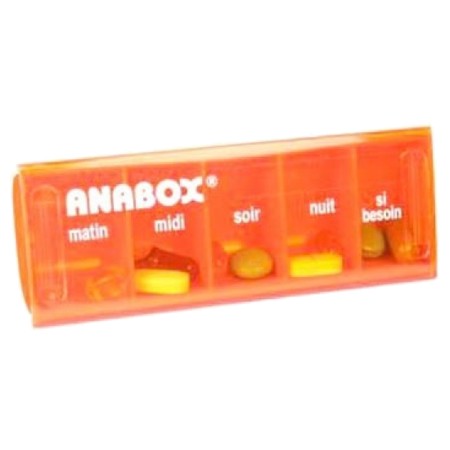 Anabox pilulier 5 cases journalier