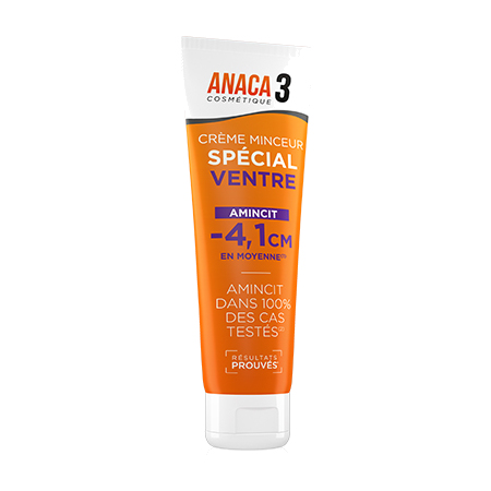 Anaca 3 Crème Minceur Spécial Ventre, 150 ml