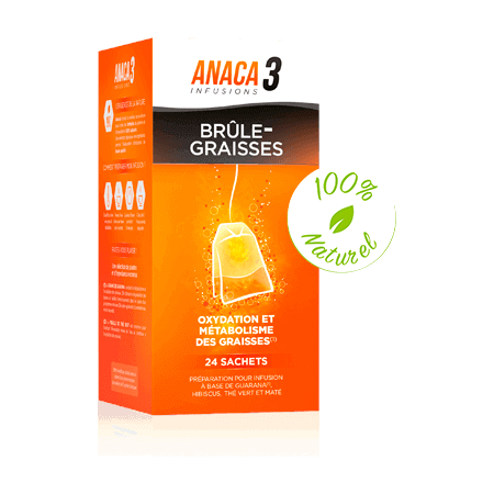 Anaca3 Brûle Graisse, 24 sachets