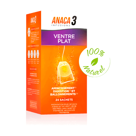 Anaca3 Infusion Ventre Plat, 24 sachets