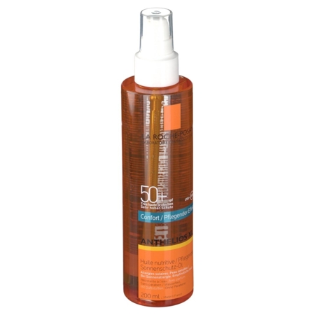 Anthelios 50+ xl huile nutritive invisible, spray de 200 ml