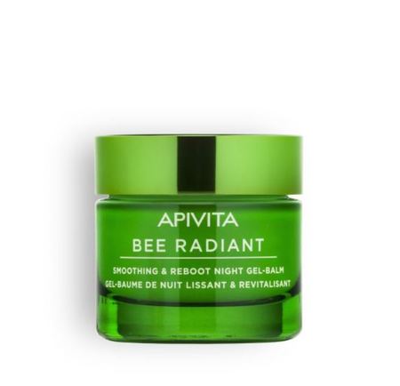 Apivita Bee Radiant Gel-Baume Nuit Lissant et Régérérant, 50ml