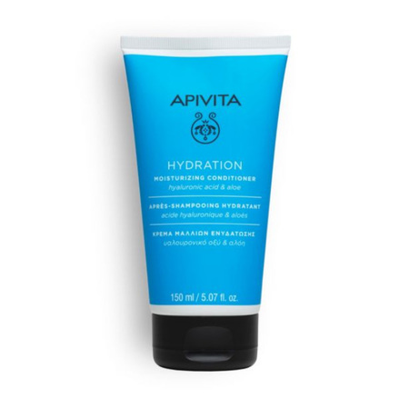 Apivita Hydration Après-Shampoing Hydratant pour Tous Types de Cheveux, 150 ml