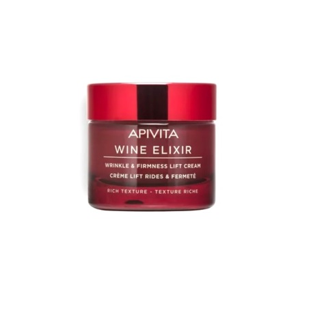 Apivita Wine Elixir Crème riche Rides et fermeté, 50 ml