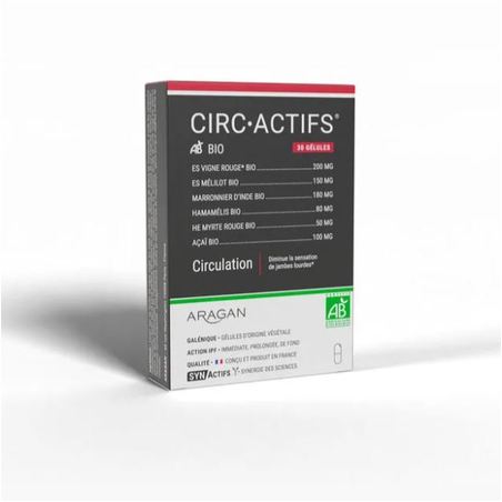 Aragan Circ-Actifs Bio, 30 gélules