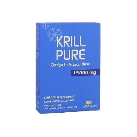 Aragan opaxill pure krill, 30 gélules
