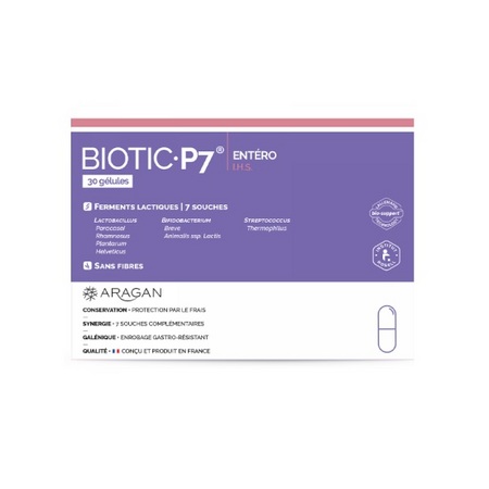 Aragan Probiotic7 Entero, 30 gélules