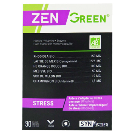 Aragan ZenGreen, 30 Gélulres